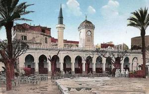 Bône place d'armes et mosquée