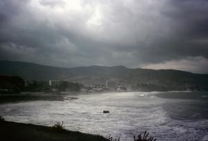 Plage de Annaba en Hiver