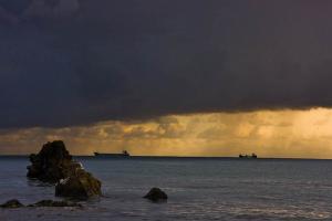 Pétroliers sur les Côtes de Annaba