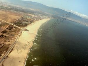Côte de Annaba vue du Ciel