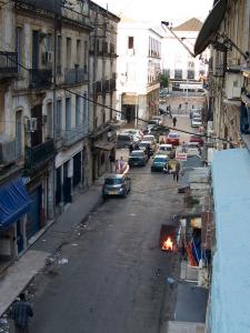 Rue de l'Hôtel Mondial le Matin