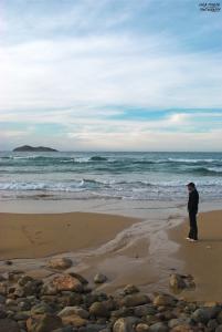 Plage de Annaba en Hiver