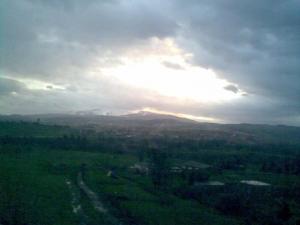 Guelma  vue de La route de Heliopolis
