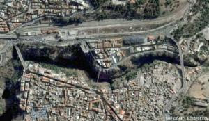 Les Ponts de Constantine vue Aérienne