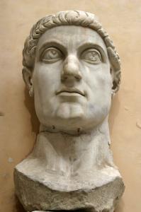 Figurine de l'empereur Constantin, Fondateur de la cité de Constantine