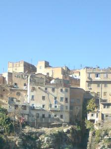 Vieille Ville de Constantine  Trik el Jdida le coté qui donne sur Oued EL Rhumel