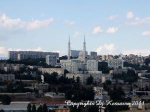 Vue générale de la Ville de Constantine (Université Islamique Emir Abdel-Kader)