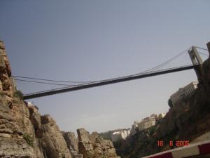 Constantine (Algérie) Le Pont Suspendu