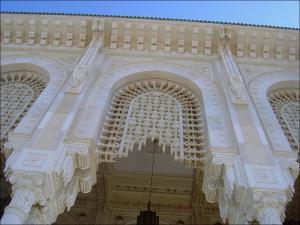 Entrée Principale Grande Mosquee Emir Abdel Kader