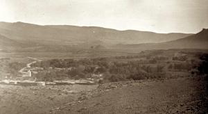 Vue d’ensemble de la vallée de la Tafna prise du Koudiat er Roum en 1941