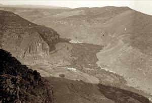Les Oulad Arbi et Beni Achir vus de la Corne du Khémis en 1941