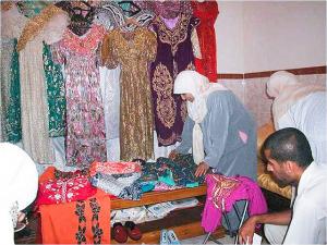 Habits féminins traditionnels à Mostaganem