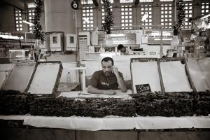 Marché couvert à Mostaganem