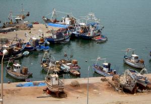 Mostaganem. Le Port de Pêche