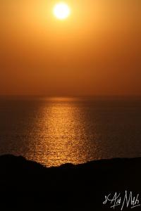 Coucher de Soleil sur les côtes de Mostaganem