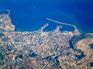 Vue aérienne de Mostaganem