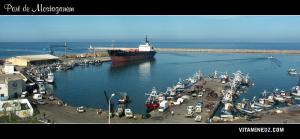 Port de Mostaganem et Phare de la Jetée Nord