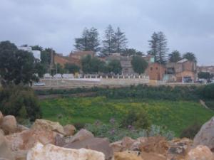 Voie meat au village de  Hadjadj à Mostaganem