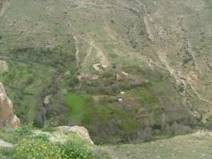 Paysage de Msila vu depuis une Montagne avoisinante