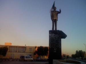 Stèle Commémorative au Centre Ville (Msila)