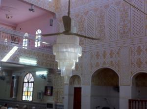 Intérieur d'une  Mosquée à Msila