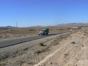 Route entre  Bou Saada et Tamsa