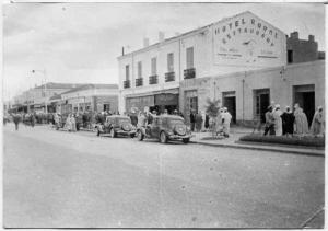 Hôtel Royal de Mascara à l'époque coloniale