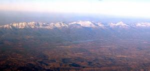 Mont Djurdjura en venant de Ourgla