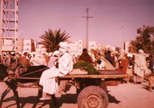 Marché de Ouargla en 1982