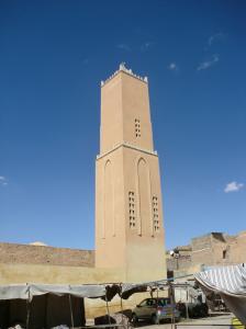 Mosquée  LALA MALKIA vu du souk EL-KSAR OUARGLA