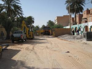 Chantier VENCI Avenue Si el Haoues