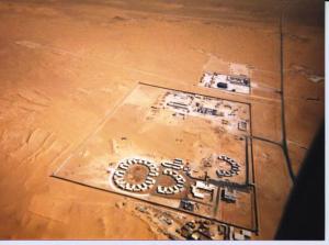 Base Halliburton - Hassi Messaoud en 1996