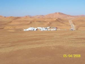 Camp de Base à Hassi Messaoud