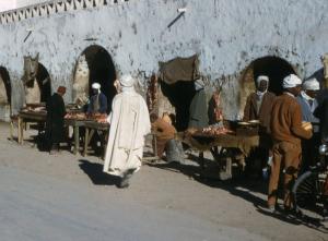 Marché en 1962 à Ourgla