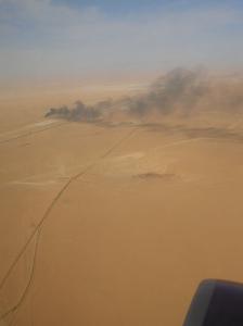 Vue Aérienne du Désert