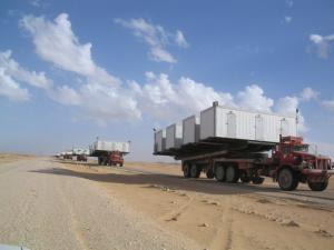 Hassi-Messaoud déménagement du Forage ENAFOR