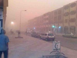 Vent De Sable au Centre Ville (Wargla)