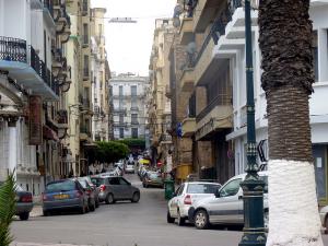 Rue du Centre ville à Oran