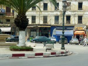 Rond Point au Centre Ville d'Oran