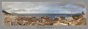 Panorama ORAN par un temps gris
