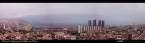 Panoramique partielle sur Oran