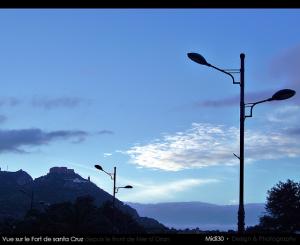 Vue sur le Fort de Santa Cruz
