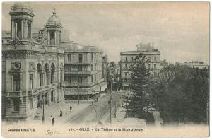ORAN (Wahran) Théâtre et Place d'Armes Idéale