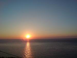 Coucher de soleil sur une Plage d'Oran