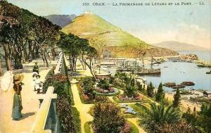 Oran - La promenade de l'Etang (Période Coloniale)