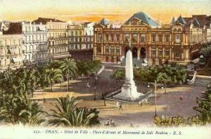 Oran - Monument de Sidi Brahim, l'Hôtel de ville