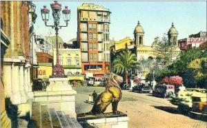 Oran - Théâtre, Place d'Armes et l'Hôtel de Ville