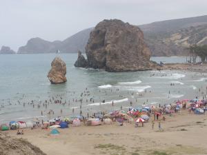 Une Plage d'Oran en Saison Estivale