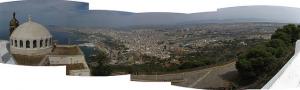 Vue d'Oran depuis Santa Cruz