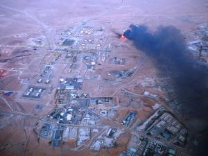 Vue Aérienne du Complexe Pétrolier de Hassi Messaoud (Ourgla)